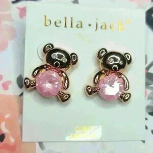 Bella *Jack Teddy Bear Earrings